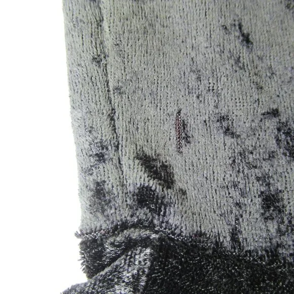 Rare Vintage Lip Service Crushed Velvet Mermaid Fishtail Morticia Skirt Black Sm - Picture 12 of 12